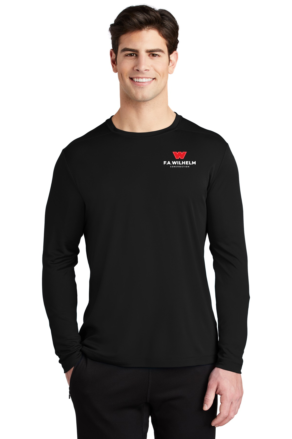 Sport-Tek Posi-Uv Pro Long Sleeve Tee - Screenprint